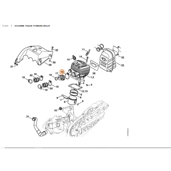 STIHL  Taśma zaciskowa śred. 36x5 9771 021 2620